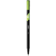 BIC Intensity Stylo Feutre d'écriture Pointe Fine et Corps Noir Verni -  Couleurs assorties x10