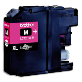 BROTHER Cartouche Jet d'encre HC Magenta LC125XLM photo du produit