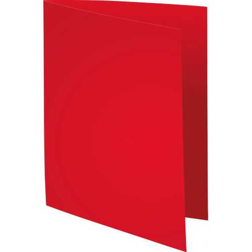 EXACOMPTA Paquet de 250 sous-chemises SUPER 60 en carte 60 grammes coloris Rouge photo du produit Secondaire 1 L