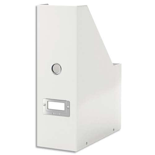 LEITZ Porte-revues Clic&Store, dimensions : L10,3xH33xP2,3cm Blanc photo du produit Principale L