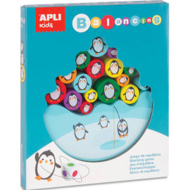 APLI KIDS Jeu de société Domino en mousse EVA, pièces taille XXL  (180x100x9mm), coloris vert et blanc