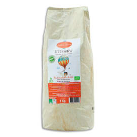 TERRAMOKA Paquet d'1kg de Café bio en grains Arabica du Brésil et du Mexique photo du produit