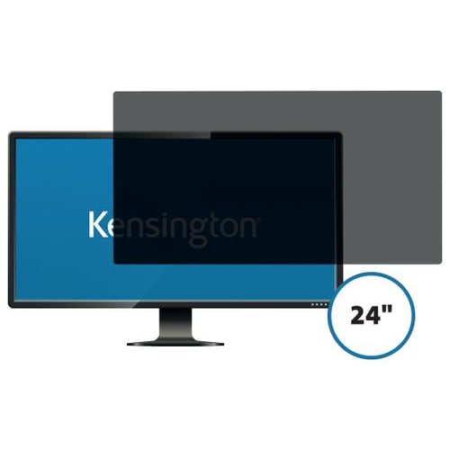 KENSINGTON Filtre de confidentialité amovible à 2 directions pour moniteur écrans 24'' 16:9 photo du produit Principale L