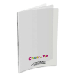 OXFORD Cahier de vie C9 24 x 32, 96 pages, 90g, ligné 8mm + uni, couverture polypro incolore photo du produit
