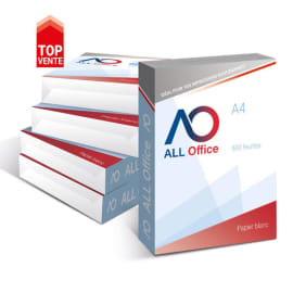 ALL Office Ramette 500 feuilles papier Blanc 80g BUDGET photo du produit