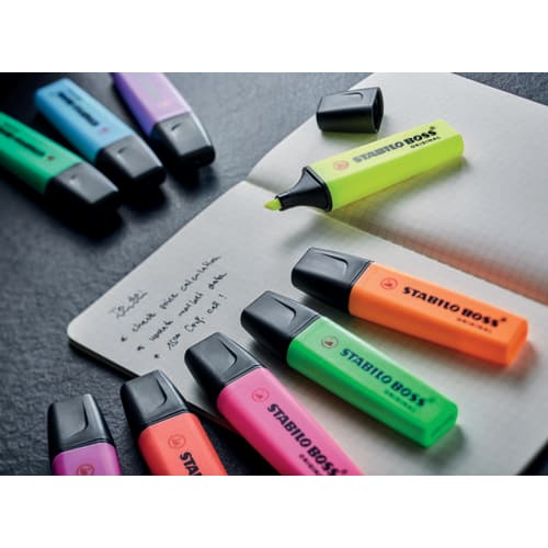 Feutre surligneur fluo de couleur rechargeable achat vente écologique -  Acheter sur