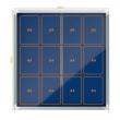 NOBO Vitrine d'affichage porte coulissante Premium Plus - feutre bleu - 12 x A4 - 1902566 photo du produit Secondaire 2 S