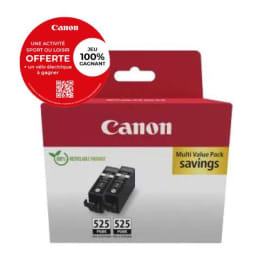 CANON Twin pack 2 cartouches Jet d'encre N° 525 / 4529B017 Noir + Noir 5 photo du produit