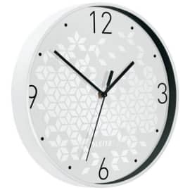 LEITZ Horloge Murale - blanc - WOW photo du produit