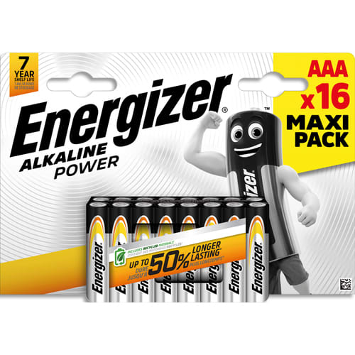 ENERGIZER Pile Power Family pack de 16 piles AAA photo du produit