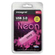 INTEGRAL Clé USB 3.0 Neon 64Go Rose INFD64GoNEONPK3.0 photo du produit