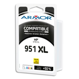 ARMOR Cartouche compatible Jet d'encre Jaune HP 951XL B20420R1 photo du produit