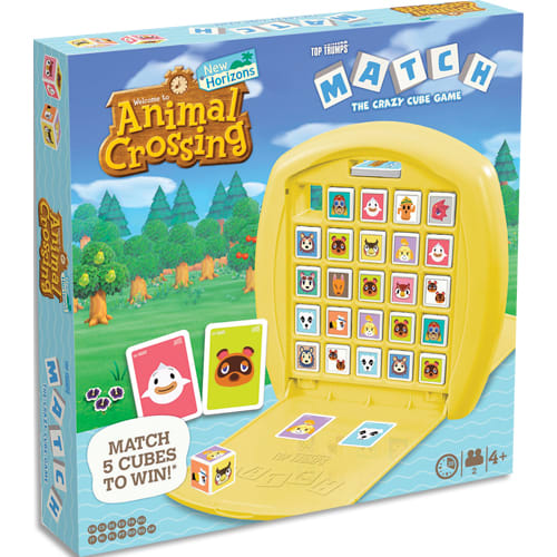 MATCH Jeu de société Match Animal Crossing - Jeu de stratégie - Aligner 5 cubes identiques pour gagner photo du produit Principale L