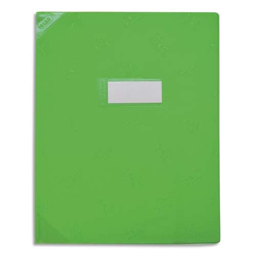 OXFORD Protège-cahier 17x22cm Strong Line opaque 15/100è + coins renforcés (30/100è). Coloris vert photo du produit Principale L