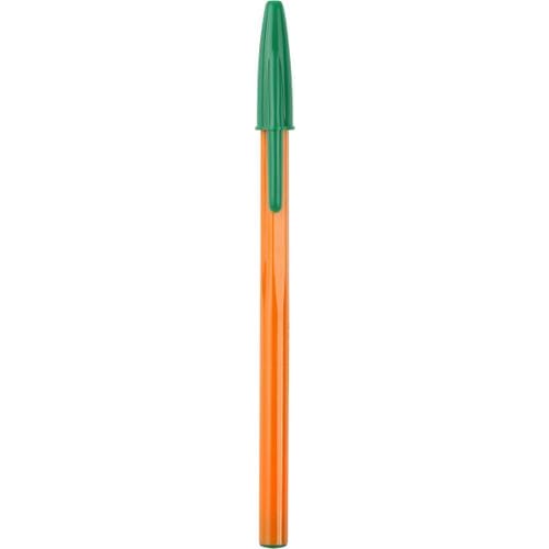 1ER Stylo à bille Orange. Pointe 1.0. Encre Verte. photo du produit Principale L