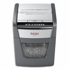 REXEL Destructeur de documents Optimum Auto+ 50X P-4, coupe croisée, 4x28mm, 50 feuilles, 20 L 2020050XEU photo du produit