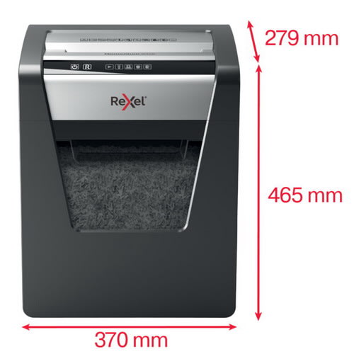 REXEL Destructeur de documents Momentum X415 P-4, coupe croisée, 4x40mm, 15 feuilles, 23 litres 2104576EU photo du produit Secondaire 2 L