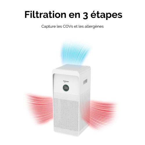 FELLOWES Purificateur d'air AeraMax SE filtration HEPA H13, capteurs intelligents et panneau de contrôle photo du produit Secondaire 1 L