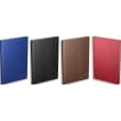 LECAS Agenda LEZARD Janvier à Décembre 2025, 16x24cm assortiment Noir / Marron / Rouge / Bleu photo du produit