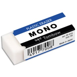 TOMBOW Gomme MONO XS 11g souple pour un résultat parfait, en PVC, sans phtalates et sans latex photo du produit