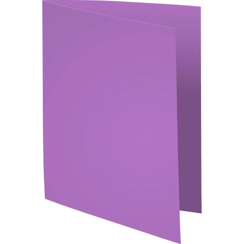 EXACOMPTA Paquet de 100 chemises FOREVER en carte recyclée 220g. Coloris lilas photo du produit Secondaire 1 L