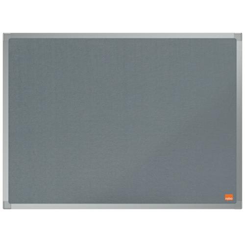 NOBO Tableau d'affichage en feutre Essence 1200x900 mm - gris - 1915206 photo du produit