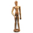 LEFRANC BOURGEOIS Mannequin Homme en bois de 30cm. Idéal pour apprendre les proportions du corps humain photo du produit