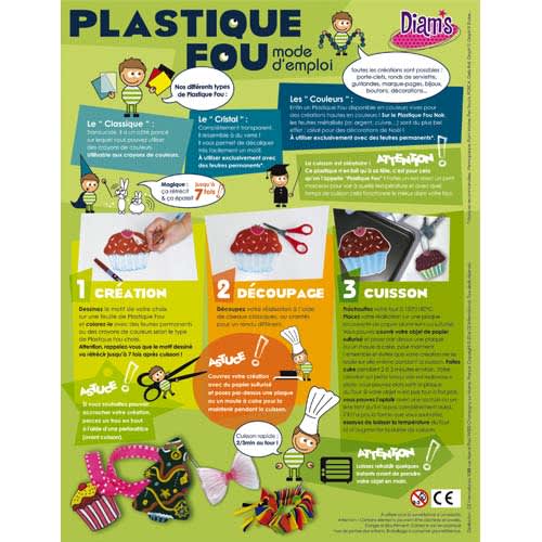 Plastique Fou Transparent - Loisirs Créatifs/Plastique Fou