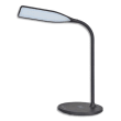 ALBA Lampe LED Smart Noir en ABS. Tête L24 cm, bras H35 cm, socle D17 cm photo du produit