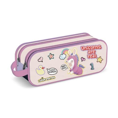 Trousse remplie crayons feutres personnalisée Lapine - Lachouettemauve