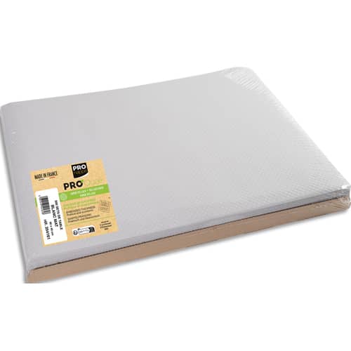 PRO NAPPE Barquette de 500 sets de table papier Tiss Lack, unis - Format 30x40 cm - Blanc photo du produit Principale L