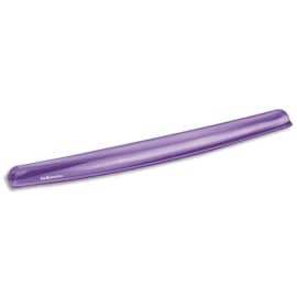 FELLOWES Repose-poignet pour clavier gel crystal Violet - 91437 photo du produit