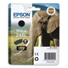 EPSON Cartouche Jet d'Encre Claria Photo HD Noir (XL) ''Eléphant'' (T2431) - C13T24314012 photo du produit