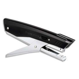 MAPED Pince agrafeuse Essentials E4402 noir - capacit&eacute; de 25 feuilles - agrafes 24/6 ou 26/6 photo du produit