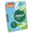 INAPA Ramette 500 feuilles papier couleur vive ADAGIO Bleu vif A3 80g photo du produit