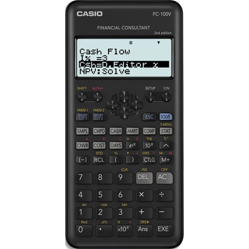 CASIO Calculatrice financière FC-100V-2 photo du produit Principale L