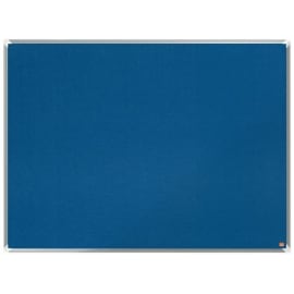 NOBO Tableau d'affichage en feutre Premium Plus - 1200 x 900 mm - bleu - 1915189 photo du produit