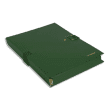 EXACOMPTA Chemise extensible Extensor, grand rabat en pied, balacolor Vert finition imitation cuir photo du produit