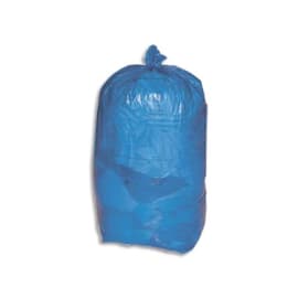 Boîte de 250 sacs poubelles traditionnels 100 litres renforcés Noir 82x95cm  30 microns NFE