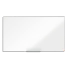 NOBO Tableau blanc émaillé Impression Pro magnétique, widescreen 70'' photo du produit