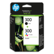 HP Combo pack 300 Jet d'encre Noir et couleur CN637EE photo du produit