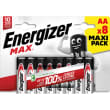 ENERGIZER Blister de 8 piles AA LR06 Max 7638900437720 photo du produit