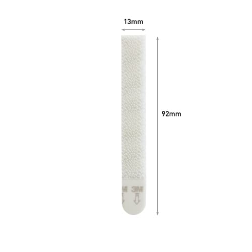 COMMAND Blister de 8 Languettes de fixation Command™ pour tableau, Petit  modèle Blanc Poids max 1,8 kg