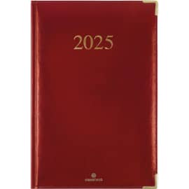 OBERTHUR AGENDA KIEV 22X30,7 EMBOÎTÉ JANVIER A DECEMBRE ROUGE photo du produit