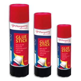 PERGAMY B&acirc;ton de colle Blanche 20g, Lavable photo du produit