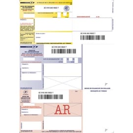 TECHMAY LOGETIQ Boîte de 150 imprimés recommandés avec AR A4 IB1. Laser et Jet d'encre photo du produit