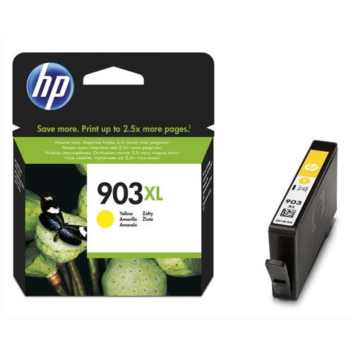 HP 903XL Cartouche Encre Jaune gd capacité Authentique T6M11AE HP OfficeJet 6950 HP OfficeJetPro6960/6970 photo du produit