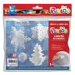 PERLOU Kit d'activit&eacute; perles &agrave; repasser, 1000 perles assorties, 1 plaque, th&egrave;me l'univers des neiges photo du produit