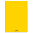 CONQUERANT C9 Cahier piqûre 24x32cm 96 pages 90g grands carreaux Seyès. Couverture polypropylène Jaune photo du produit