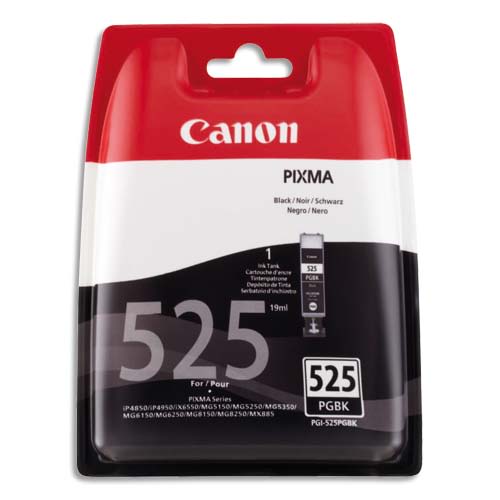 CANON Cartouche Jet d'encre PGI 525 Noir 4529B001AA photo du produit Principale L